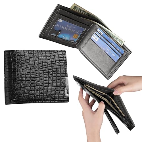 Image of Kraptick Mens Wallets: Slim Wallets for Men with Cardholder and Money Organizer (DMFP396)