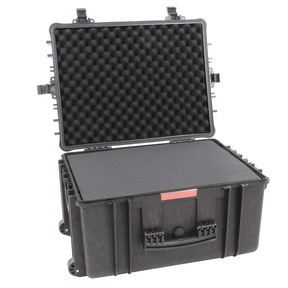 Waterproof Hard Case/Tool Box with Pick and Pluck Cubed Foam (84L) - Robust, Airtight, IP67, Dustproof