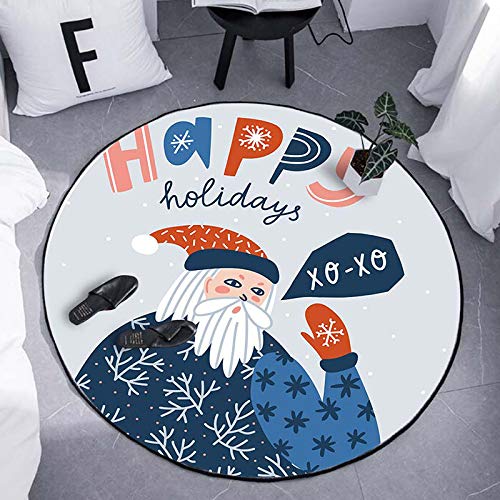 Tapis de sol en bande dessinée MU moquette ronde d'impression pour chaise