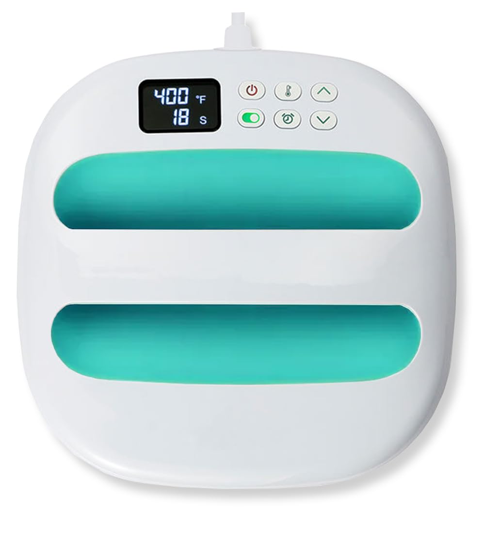 Amazon.co.jp: Tシャツ用熱プレス機 9インチx9インチ 簡単アイロン