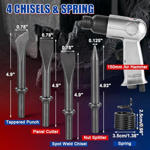 NYXOVA 150mm Air Hammer Kit