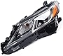 Headlight Assembly for 2018 2019 2020 Toyota Camry LE SE Chromed Housing Headlamp Assembly (Driver Side)
