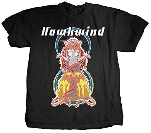 Hawkwind - - Ritual Espacial camiseta de los hombres de, Large, Black