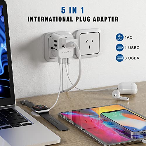 image for HEYMIX LIFE HEYMIX International Travel Adapter, Universal Adapter Tra
