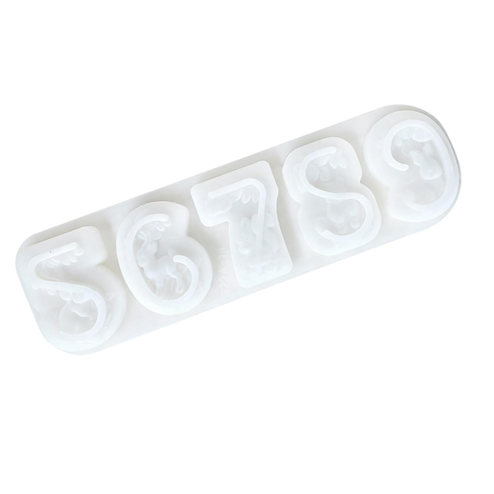Limtula Artistic Silicone with Animal and Number Pattern for Creative Fun Animal Number Silicone with and Designs for Parties