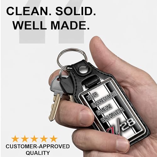 Image of Brotherhood Car Key Chain for Camaro - Classic Models Keychain for Men and