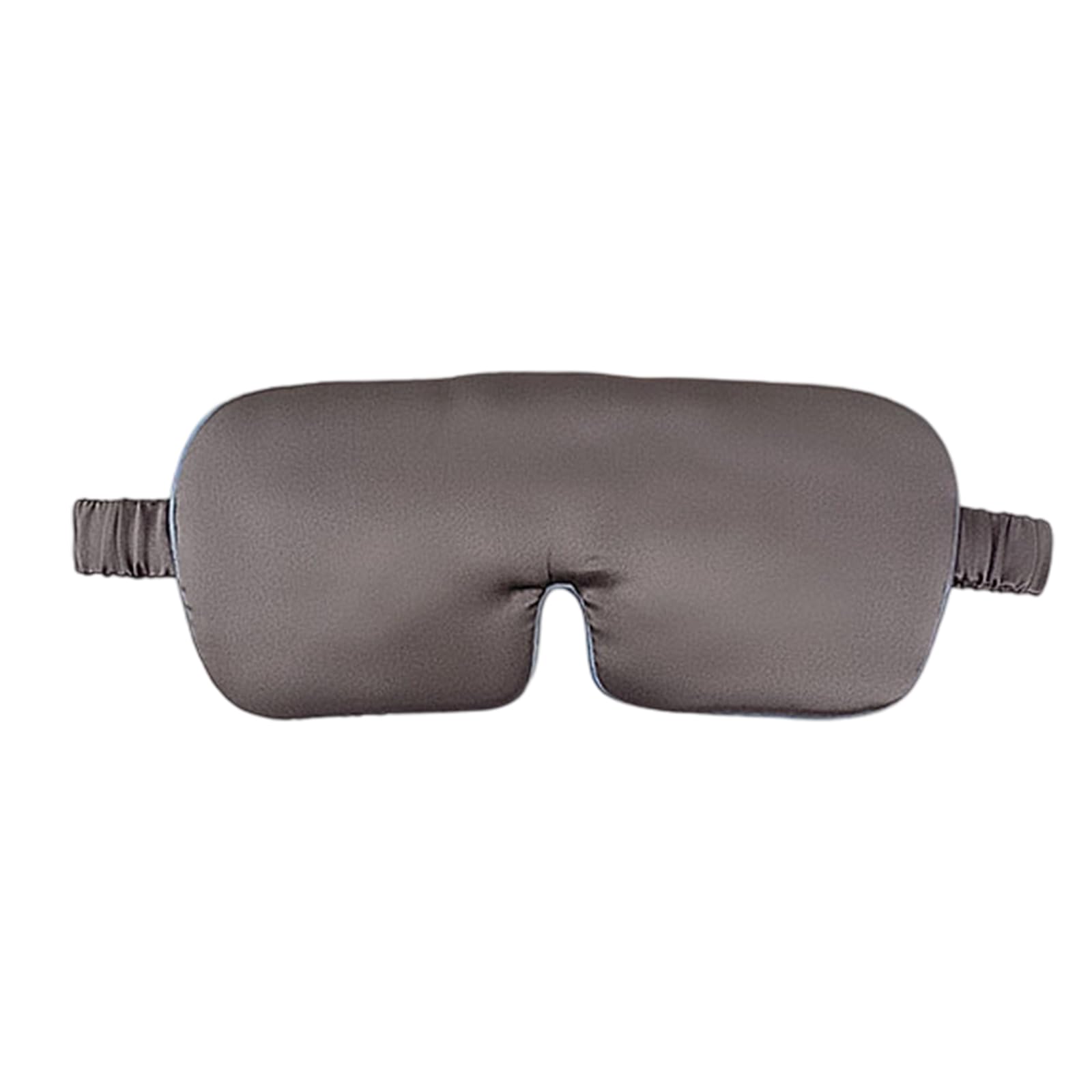 Seidenaugenmaske zum Schlafen mit Gummiband, 100% Reine Maulbeerseide, 22 Momme 6A weiche und Glatte Fasern, Total Light Blocking Augenmaske,Grau,One Size