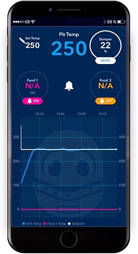 Miniatura 3 de SMOBOT Controlador de temperatura WiFi Kamado Grill y ahumador (Kamado Joe)