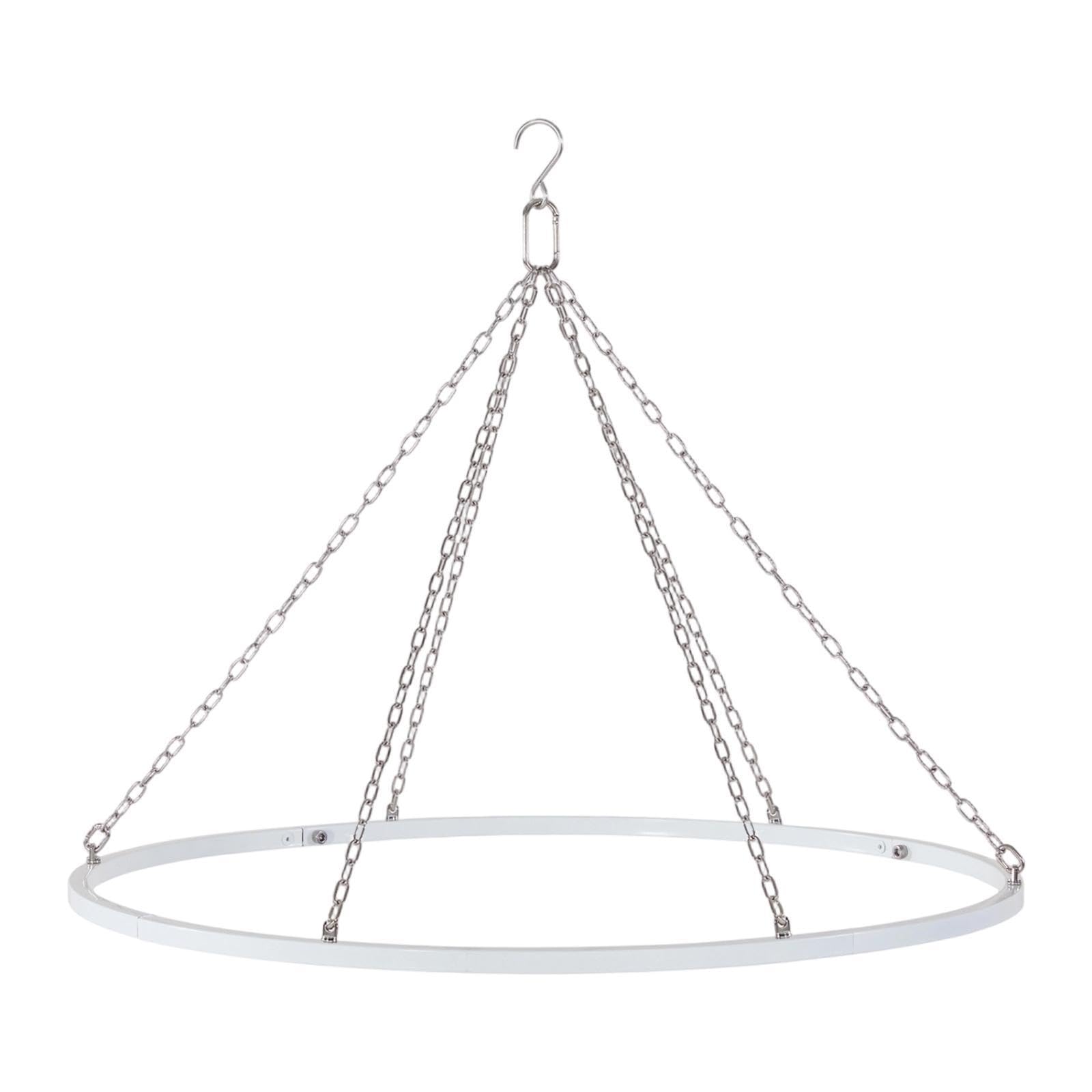 Kit per Appendere Tende, Regalo Argento, Supporto per Drappeggiare Tessuti