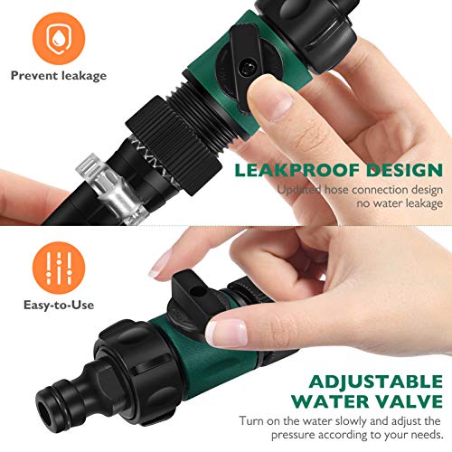 TOYANDONA Irrigador de trampolim de 12 m, irrigador de parque aquático de trampolim ao ar livre, pul