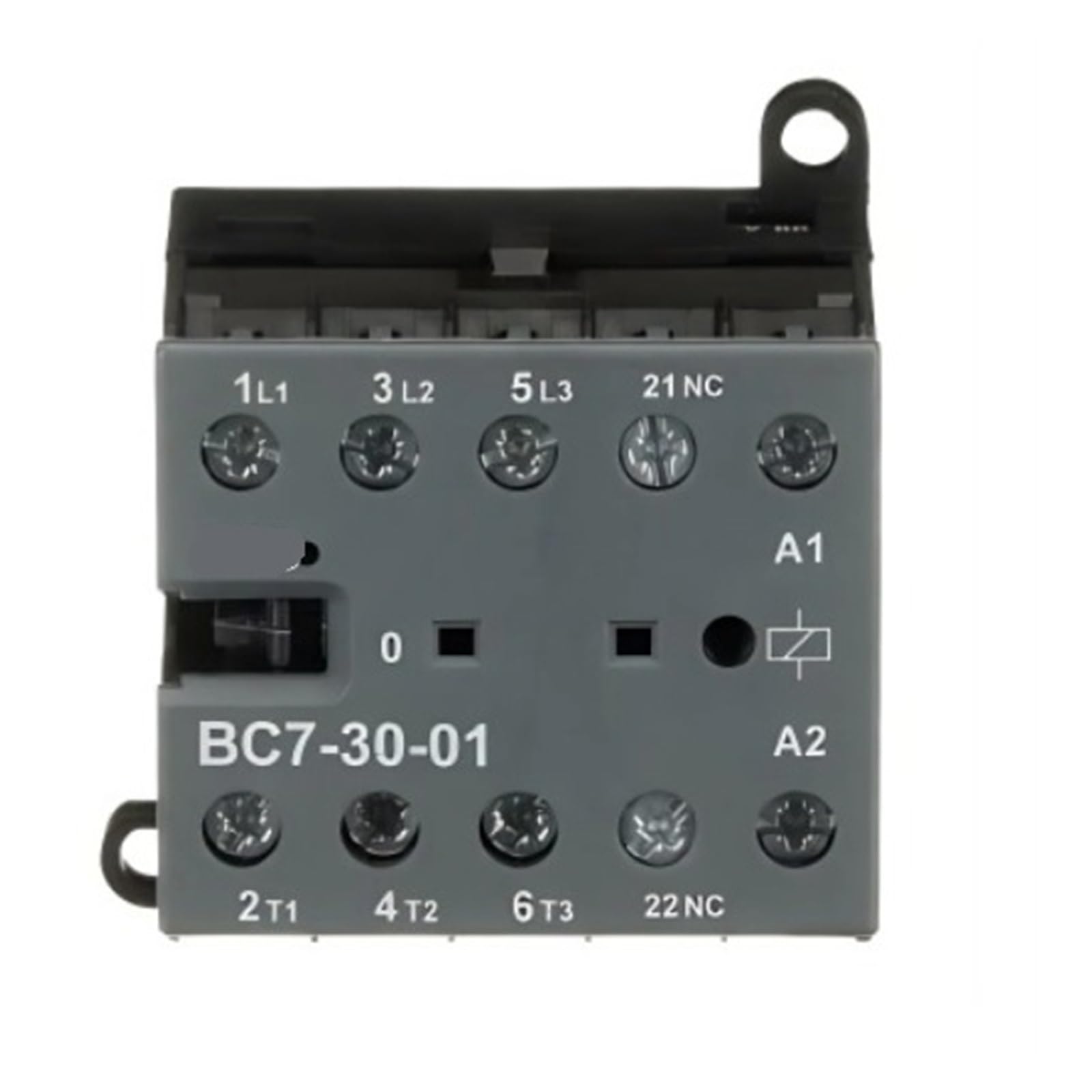 Contacteur mini B7-30-10 inverseur tripolaire et relais thermique auxiliaire VB7-30-01