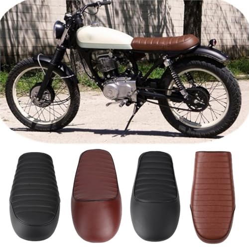 Cojín plano vintage para moto diseño retro y confort 2