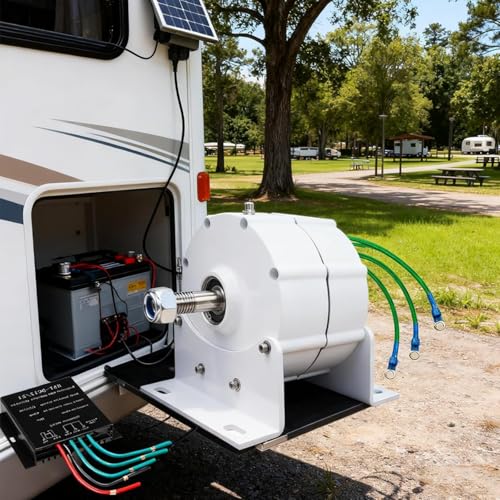 Générateur à aimant permanent 6000W pour fabriquer une éolienne 12V - 7