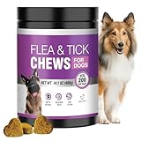 Dog Chewable – 200 Soft Chews for Dogs of All Breeds and Ages Long-Term Pest