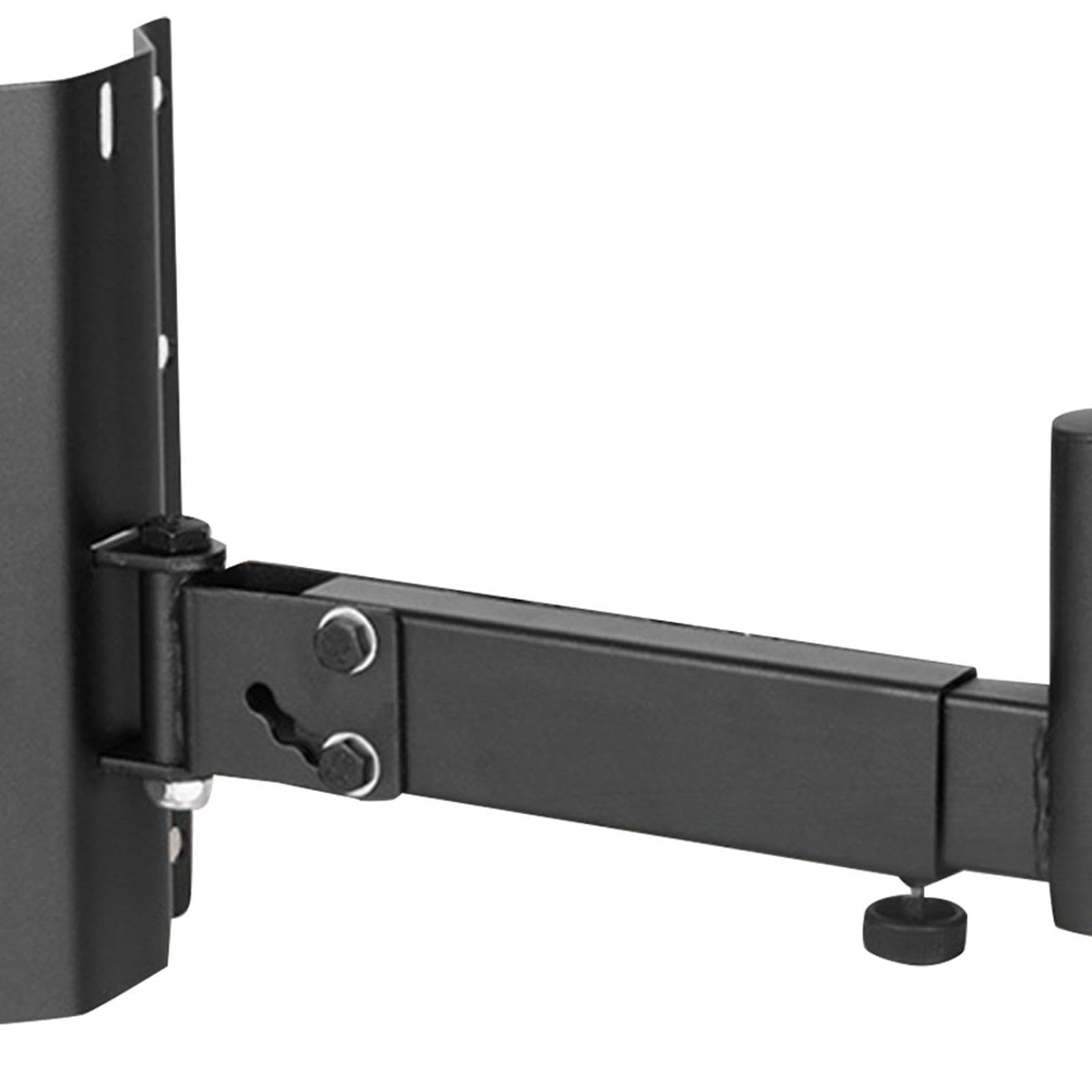 Soporte de Pared Ajustable para Altavoces, Soporte de Acero Duradero, Ahorra Espacio para Escuchar en Cualquier Lugar de la habitación, Accesorios