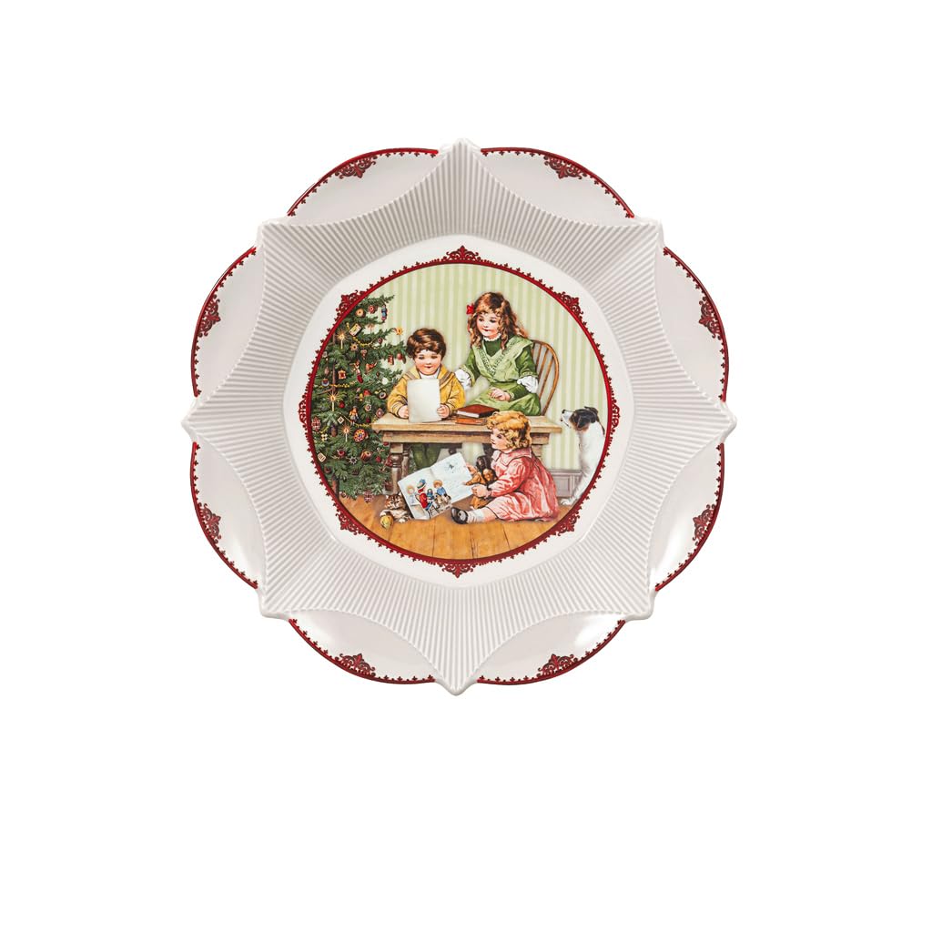Villeroy & Boch 14-8332-3632 Pastry Plate, Porcelain, White/Coloured