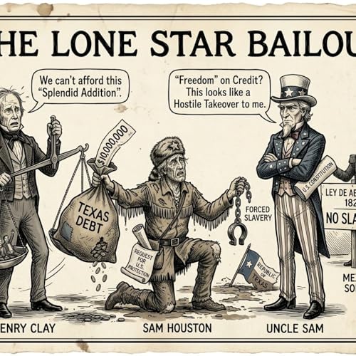 Ep 47- The Lone Star Bailout: From "Revolutionaries" to Debtors in Ten Years