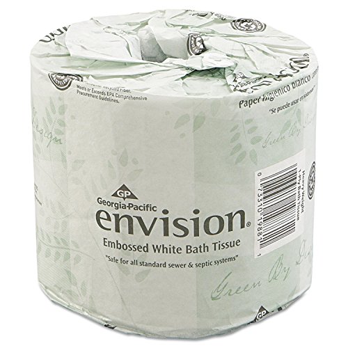 GEORGIA PACIFIC Envision Bath Tissue 4.5X4.05 550Sht Wht, 80 CT