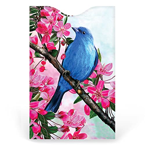 Monarque RFID Blocking Credit Card Sleeves, Set of 6 (Wild Birds) - Image 4