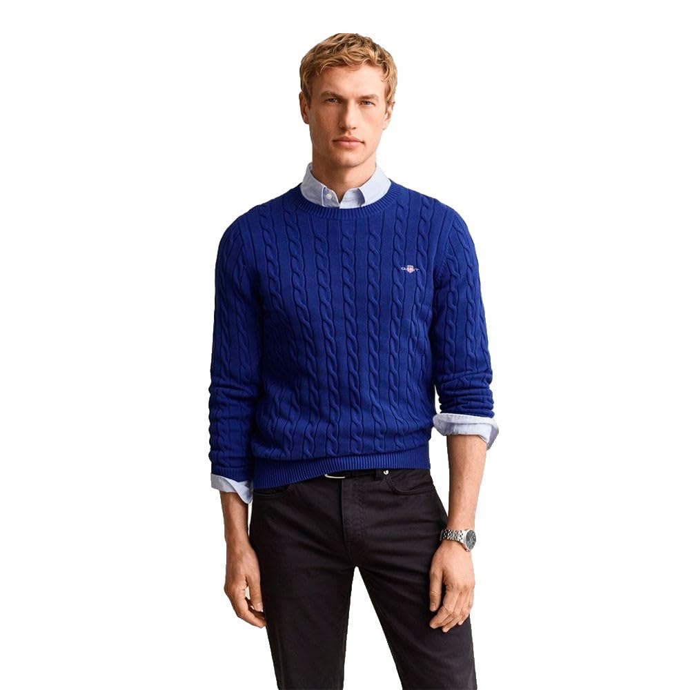 GANT Cotton Cable C-Neck