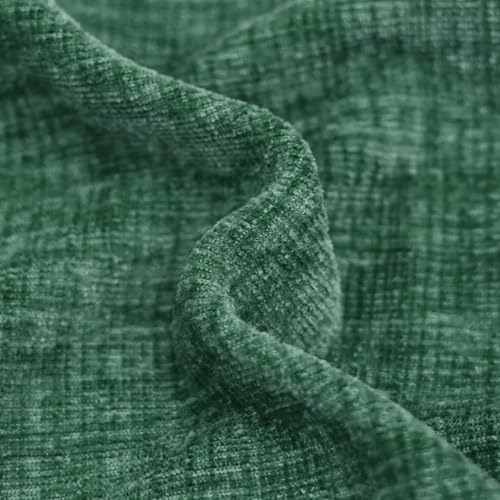 Image of CaliTime Decorative Couch Throw Pillow Covers 26 X 16 Inches Dark Green