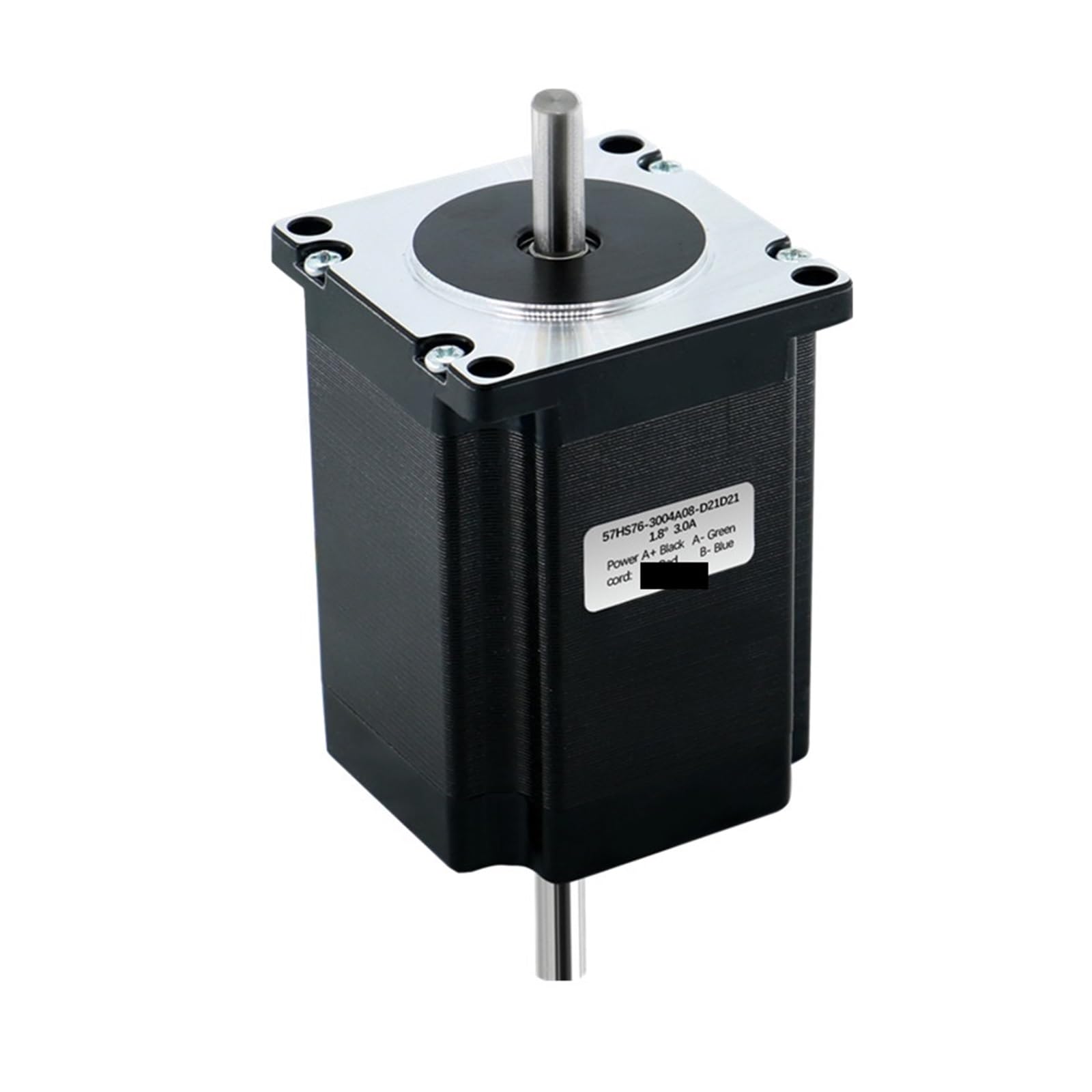 MUYTQAERG Stepper Motor Nema23 2 Phase 4-Leads 4 Wire 283.22 Ozin 2N M 76mm(8mm,Dual Shaft)