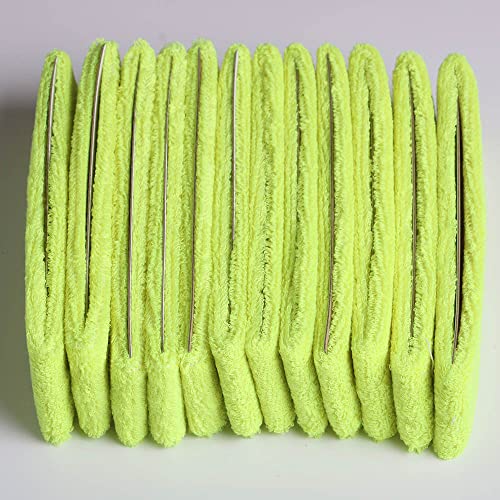 Image of Cotton Sweatband Headbands,Pack of 12,Elastic Stretchy Sport Terry Cloth Sweat Bands,Yoga Workout Fitness Exercise Basketball Headband