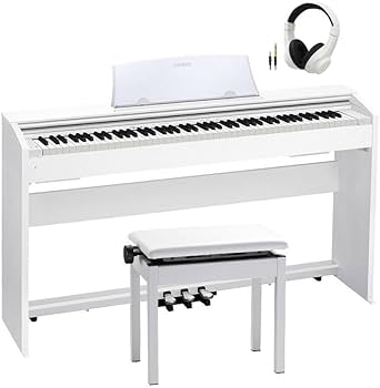 Amazon | 【高低自在ピアノ椅子＆ヘッドホン＆譜面立て＆楽譜集