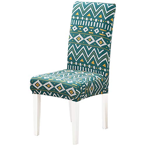 Coprisedia In Velluto Elasticizzato - Per Sedie Con Schienale Curvo, Senza Braccioli, Colore Cammello - Foto 9