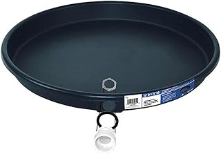 Water Heater Pans, Plastic, 28" Dia., Mfr: 60083-A