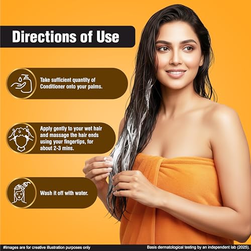 Image of Multani Naturals Henna & Tulsi Shampoo 270 ml + Conditioner 270 ml Combo | Ayurvedic Hair Care for Silkier, Fuller-Looking Hair | Helps Control Frizz & Dandruff | SLS & Paraben Free | Dermatologically Tested