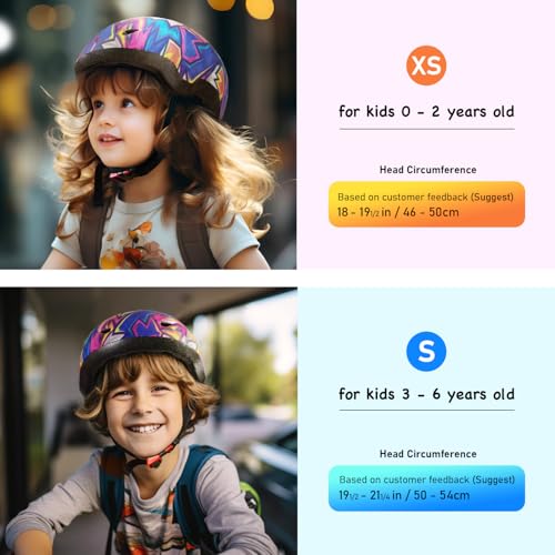 Image of MOUNTALK Kids /Toddler Bike Helmet for Infant /Baby to Children 1 /2 /3 /4 /5 /6 /7 /8 Years Old, Kids Helmets Ages 5-8 /8-14,Skateboard Helmets for Youth Boys and Girls