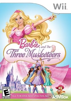 Video Game Barbie and the Three Musketeers - Nintendo Wii Book