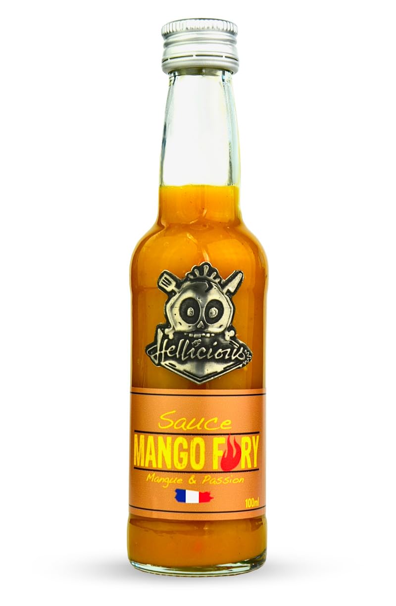 Mango Fury Hellicious – Sauce piquante française exotique mangue et piment