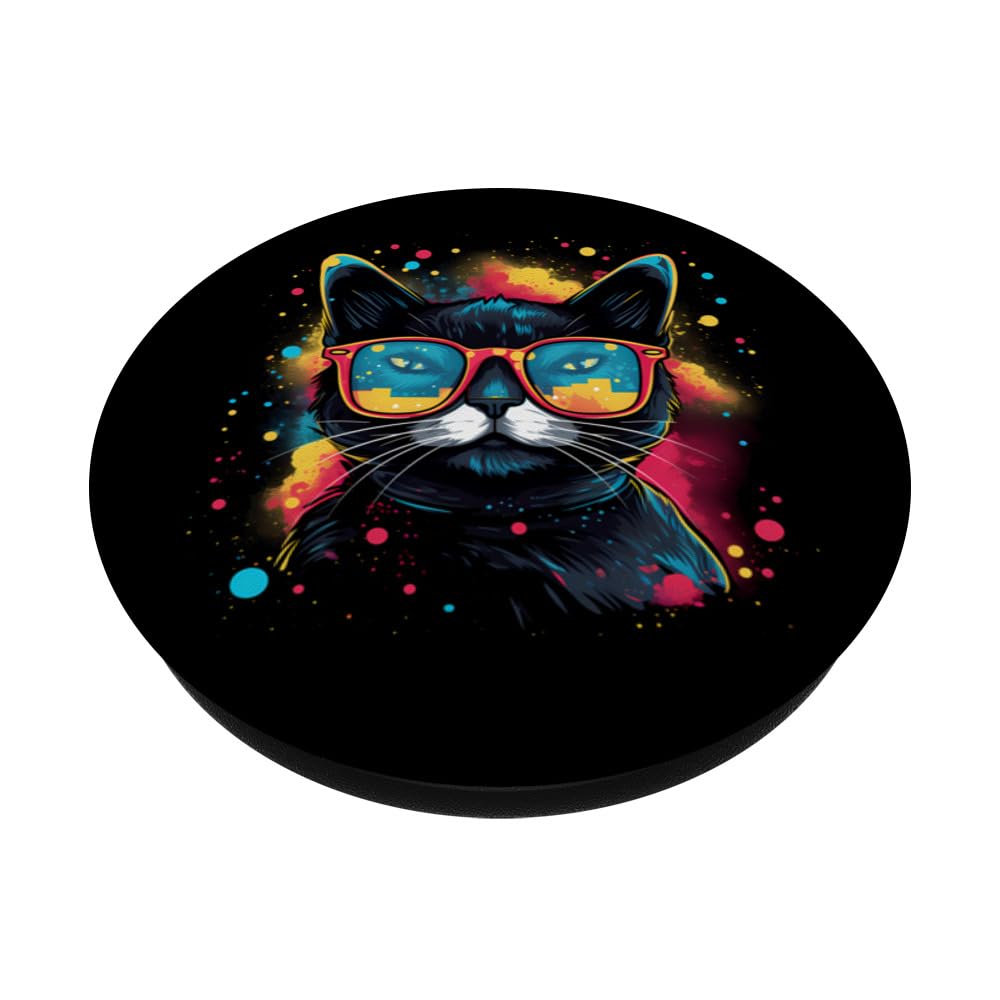 PopGrip Per MagSafe Con Design Gatti Pop Art - Supporto Regolabile Per Telefono - Foto 3