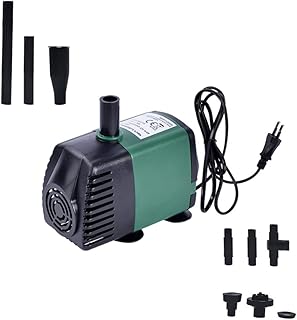BCOATH 1 Conjunto De Bomba Submersível Bomba De Piscina Pequena Bomba De Água Hidroponia Bomba De Afundamento Bomba De Fonte Pequena Bomba De Lagoa Bomba Estatuária Submersível Ao Ar
