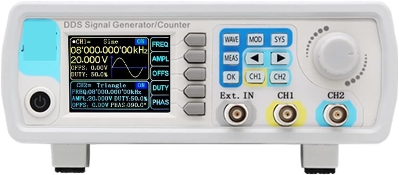 Digital Tester 30MHz DDS Function Signal Generator Digital Control Dual-Channel Frequency Meter Arbitrary Waveform Generator