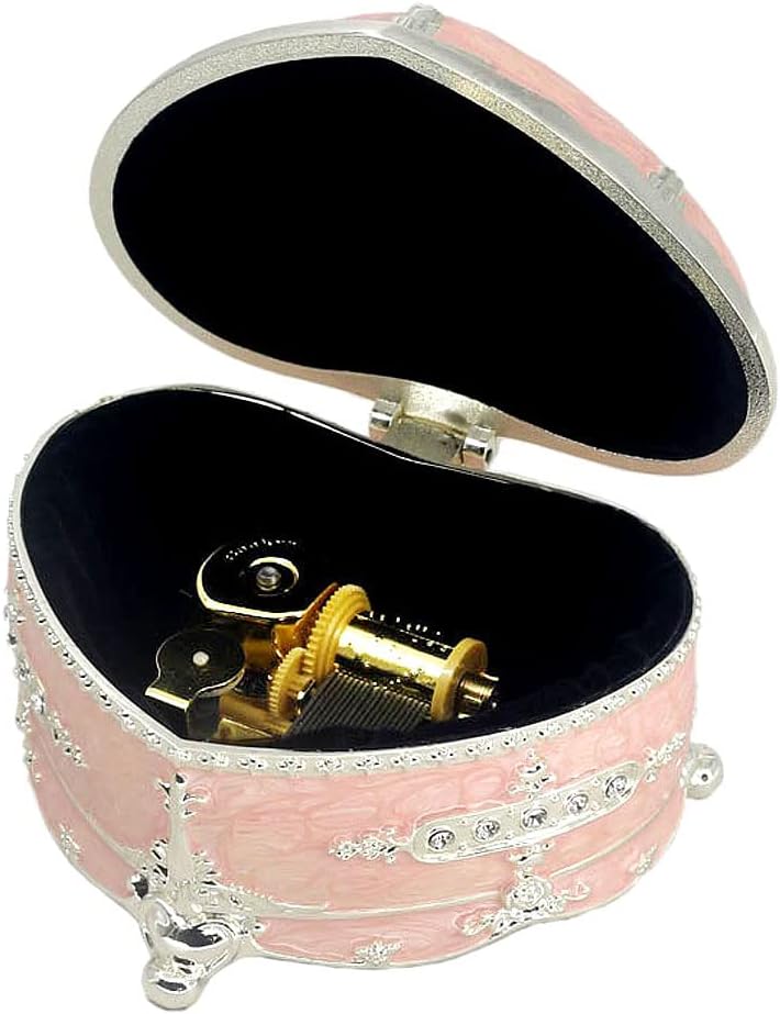 Boutique Embossed Metal Music Box C