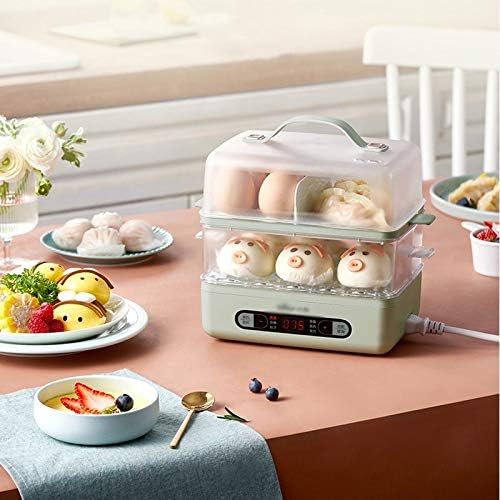 Electric Food Steamers Steam Cooker Seafood Pastry Egg Steamer Household Double-layer Timing Kitchen Cooking Breakfast Machine