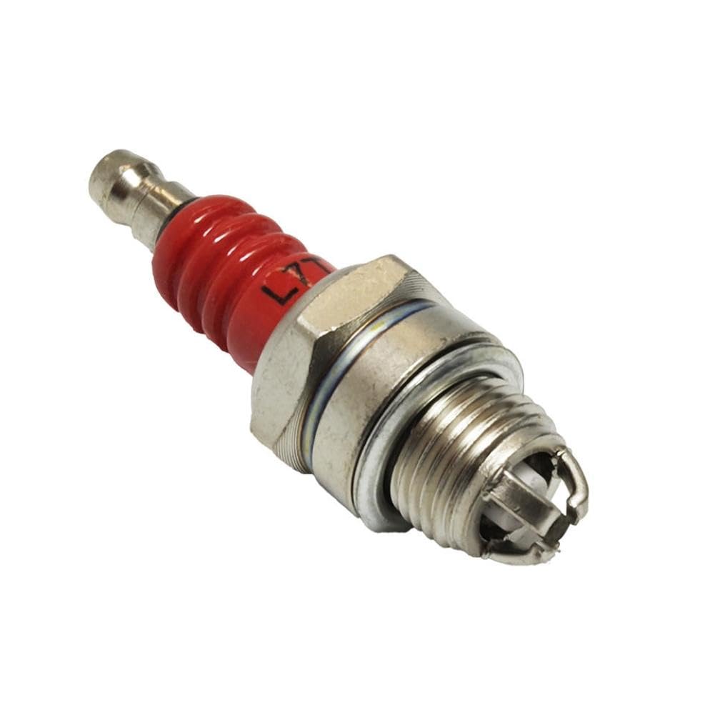 Candela di accensione a 3 lati da 5 pezzi L7T da 0,095 pollici compatibile con accessori per attrezzi da giardino e da giardino motosega L7T