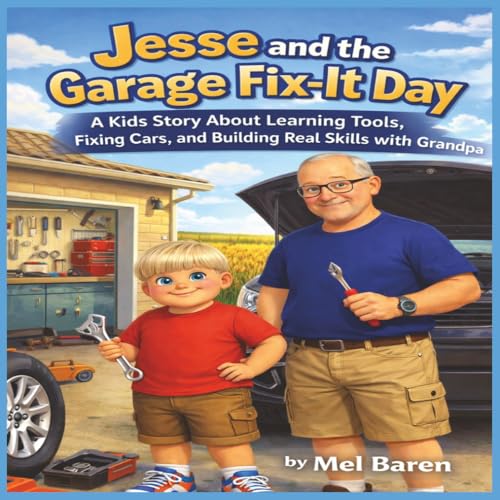 Jesse and the Garage Fix-It Day: A Kids Story About Learning Tools, Fixing Cars, and Building Real Skills with Grandpa | A Hands