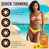 150ML Aceite Bronceador, Bronceado Duradero, Acelerador...