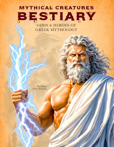 Μυθικά πλάσματα της ελληνικής μυθολογίας 3 Mythical Creatures Bestiary: Gods & Heroes of Greek Mythology: Il...