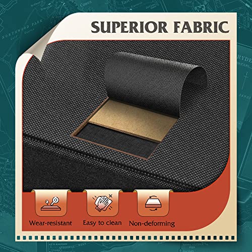 Wlive Fabric Dresser For Bedroom, Tall Dresser With 8 Drawers, Storage Tower With Fabric Bins, Double Dresser, Chest Of Drawers For Closet, Living Room, Hallway, Children's Room, Charcoal Black #TOP6