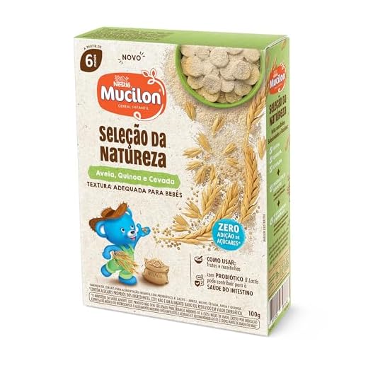 MUCILON Cereal Aveia, Quinoa e Cevada 100g