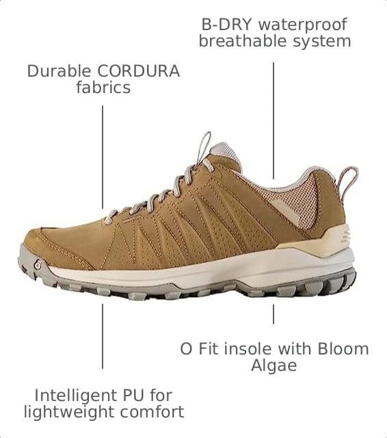 Image of Oboz Women's Sypes Low Leather B-Dry Hiking Shoe