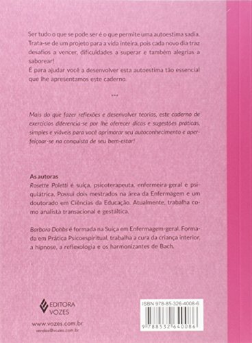 Caderno de exercícios para aumentar a autoestima