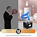 Portable Electric Air Balloon Inflator Pump, 1400W Professional Modeling Balloon Inflator Blower Air Balloon Pump, Air Blower Pump with Large Capacity Battery, Manual Semi-Automatic Dual Modes