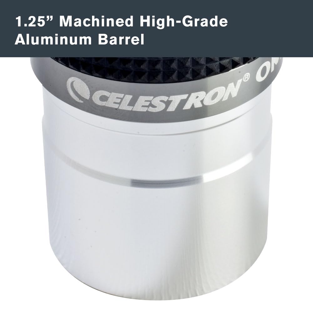 Celestron 93320 Omni Series 1.25 inch / 15mm Eyepiece, Black/Silver