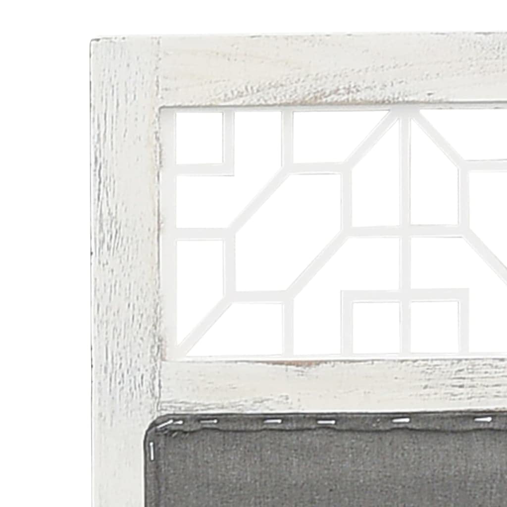 Mangloder - Paravento divisorio, 6 pezzi, 210 x 165 cm, in tessuto con legno di paulonia e MDF, autoportante, pieghevole, pieghevole, per la privacy, decorazione della stanza, camera da letto